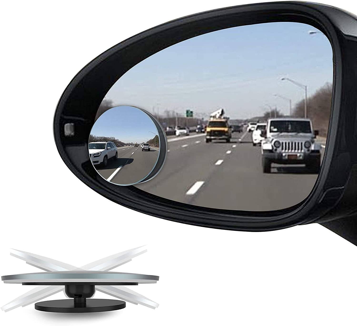 CAMPARK Side Mirror Visor Transparent Set of 2 CAMPARK Side Mirror Visor Transparent Set of 2