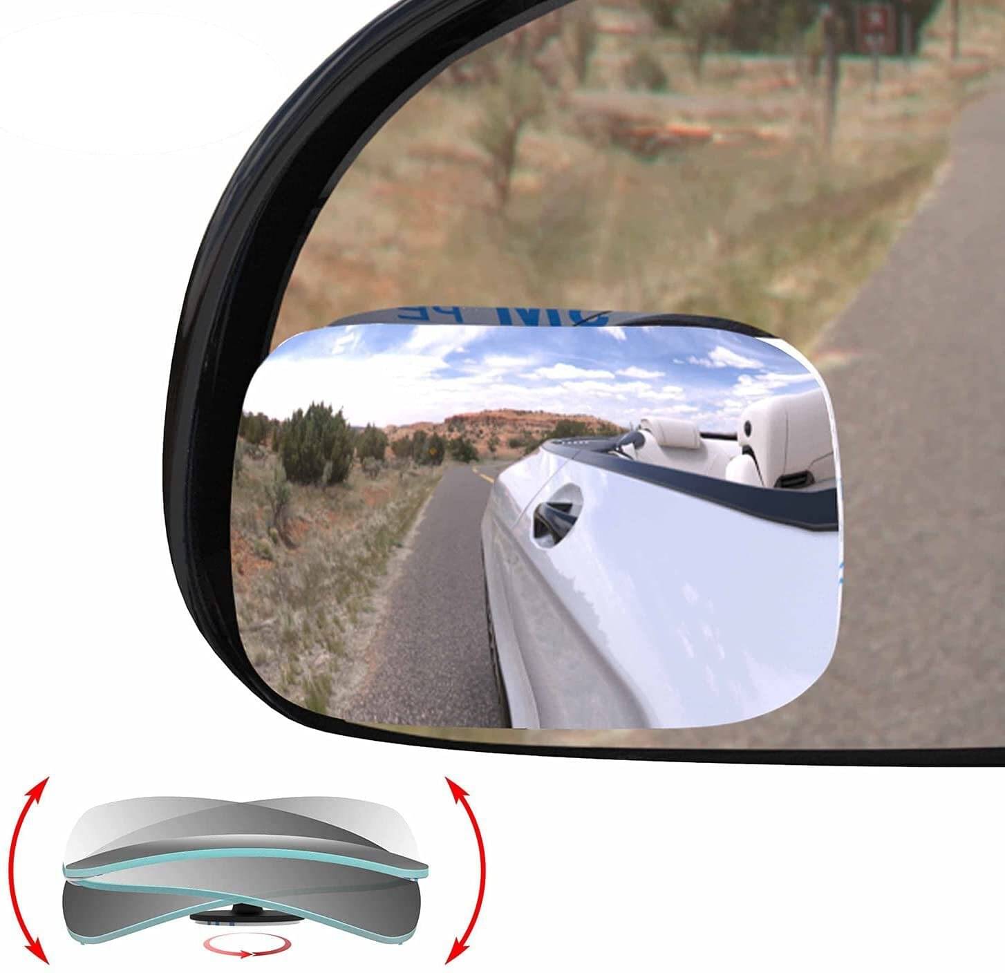 CAMPARK Side Mirror Visor Transparent Set of 2 CAMPARK Side Mirror Visor Transparent Set of 2