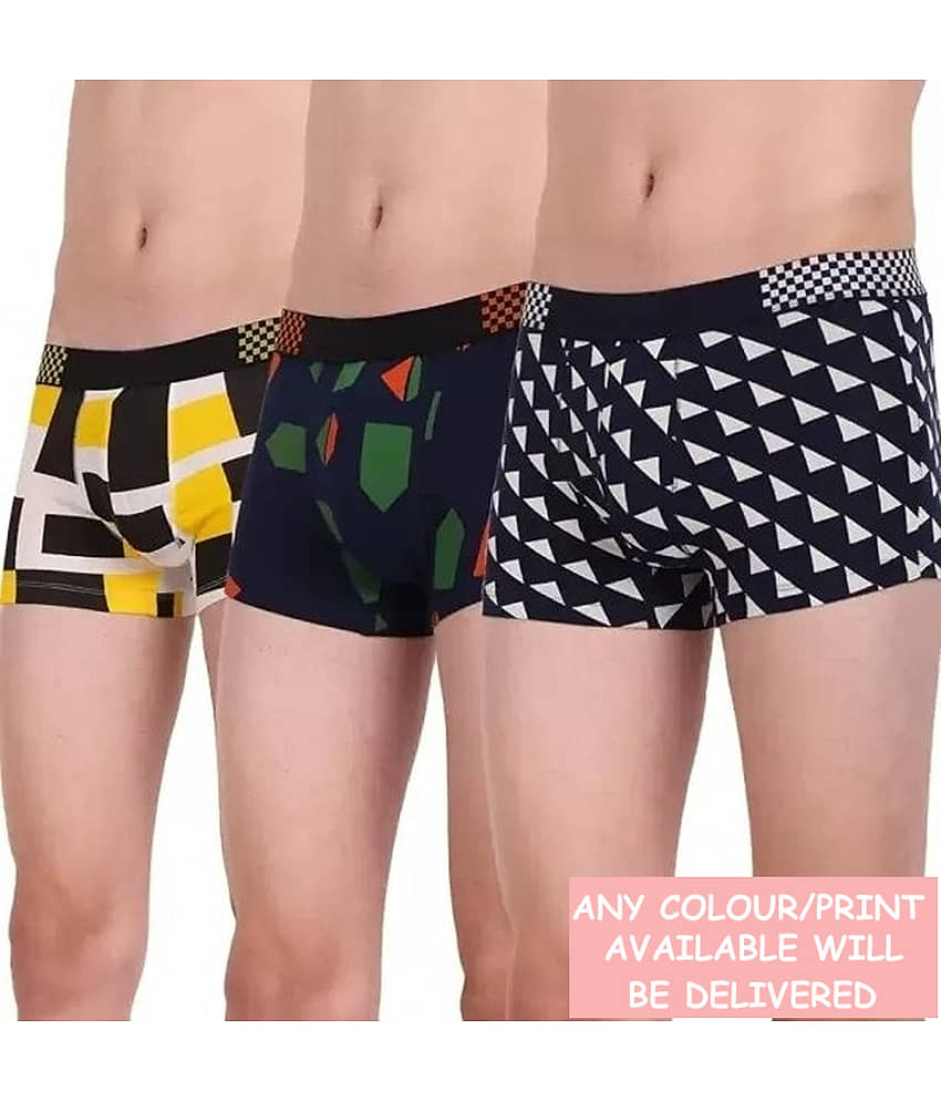 CAVENDRES Pack of 3 Boys Modal Trunks ( Multicolor ) - Nightwear & Loungewear | Buy online on ZillyBuy
