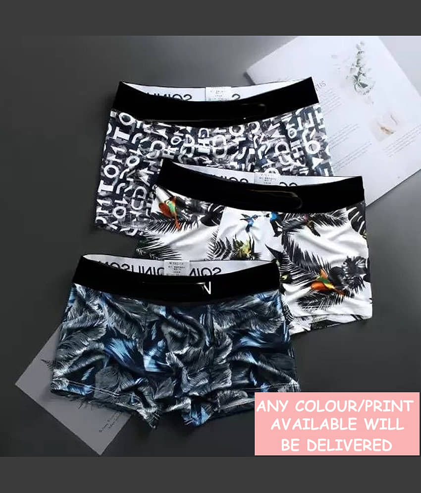 CAVENDRES Pack of 3 Boys Modal Trunks ( Multicolor ) - Nightwear & Loungewear | Buy online on ZillyBuy