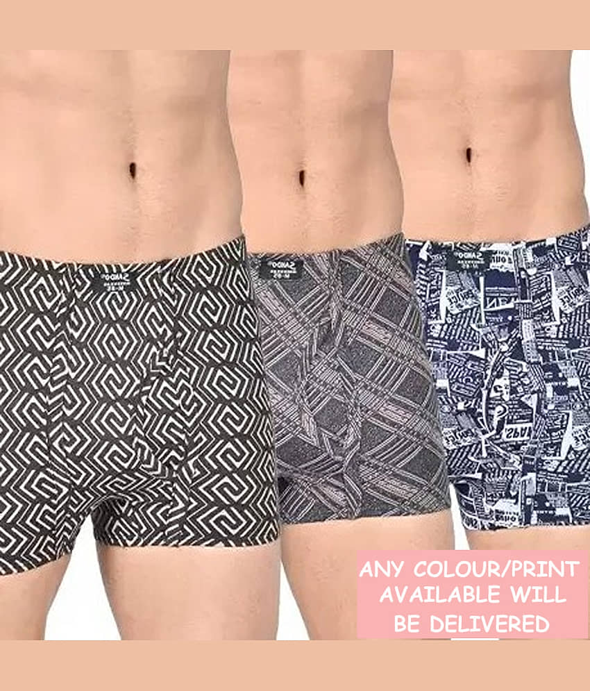 CAVENDRES Pack of 3 Boys Modal Trunks ( Multicolor ) - Nightwear & Loungewear | Buy online on ZillyBuy