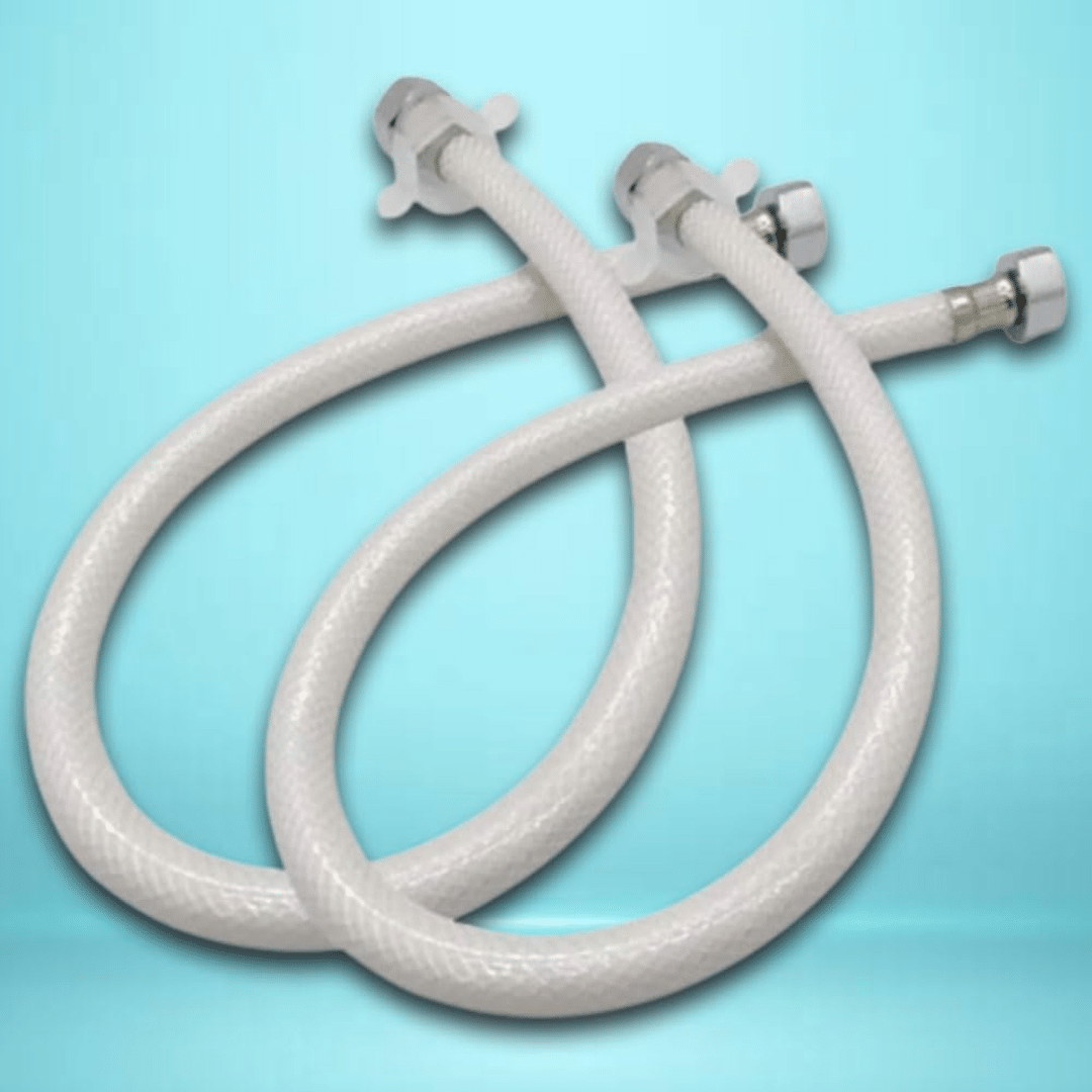COSVIT 24" PVC Hot & Cold Water (Pack of 2) PVC Connection Pipe COSVIT 24" PVC Hot & Cold Water (Pack of 2) PVC Connection Pipe