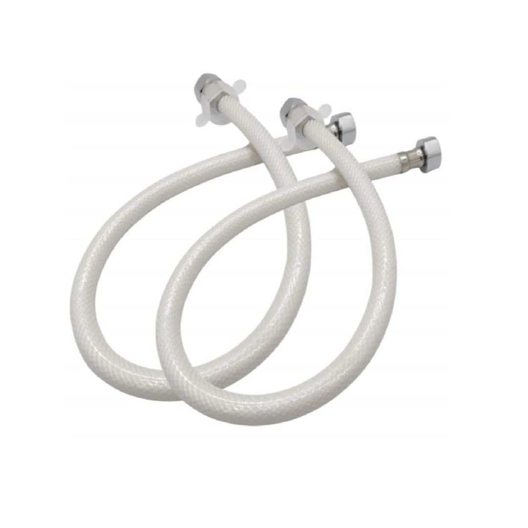 COSWARE 18"Inch PVC Hot & Cold Water (Pack of 2) PVC Connection Pipe COSWARE 18"Inch PVC Hot & Cold Water (Pack of 2) PVC Connection Pipe