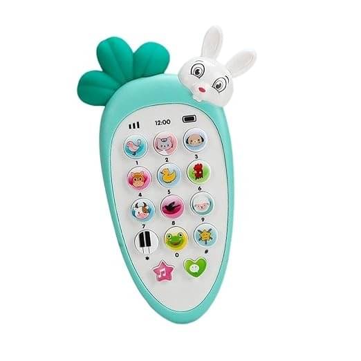     			Eclet Smart Phone Cordless Feature Mobile Phone Toys Mobile Phone for Kids Phone Small Phone Toy Musical Toys for Kids Smart Light Birthday Gifts for Boys, Girls -Phone multi color (pack of 1pc)(Multicolor)