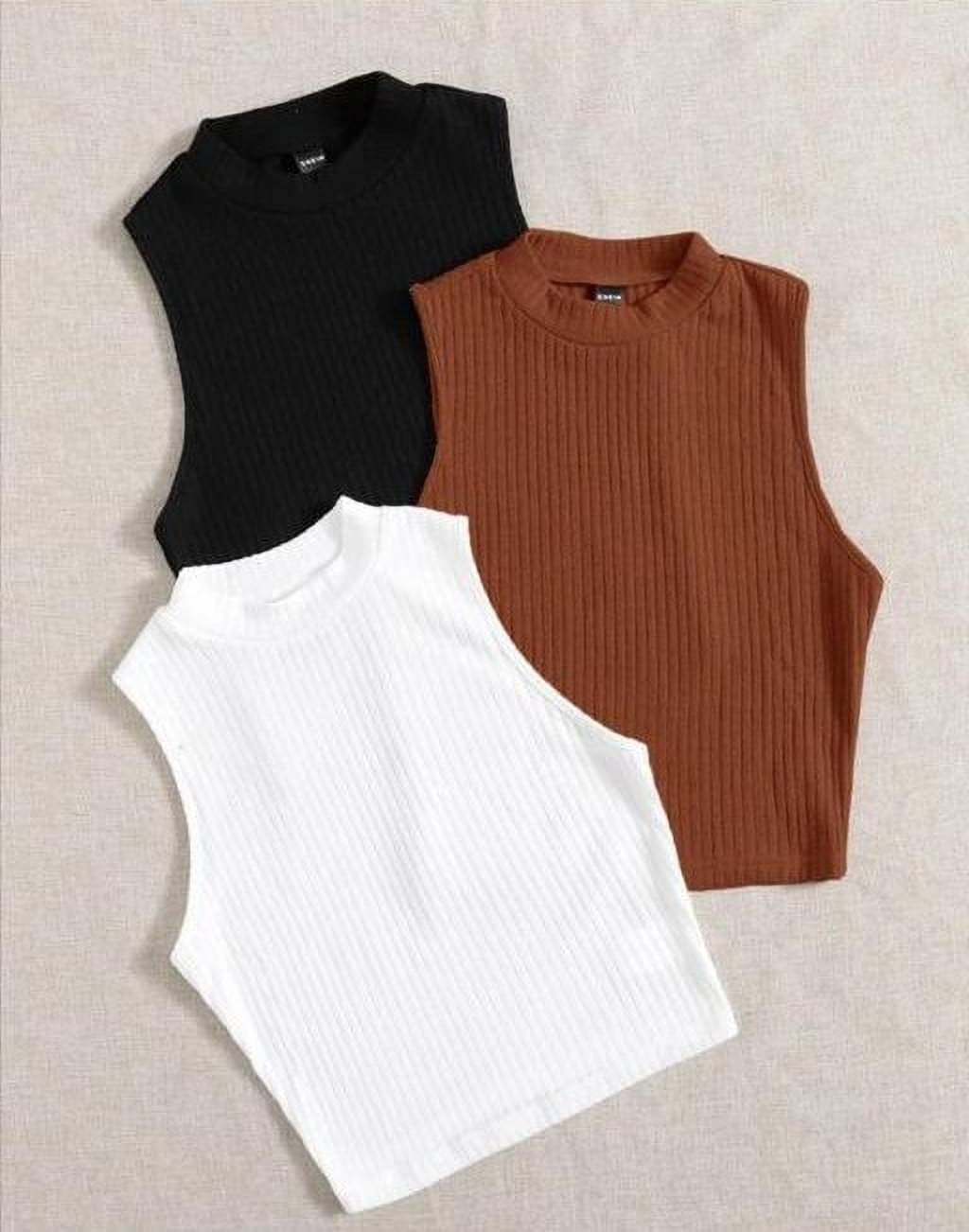 Kashian Women's Cotton Blend Crop Top ( Multicolor )     			Kashian Women's Cotton Blend Crop Top ( Multicolor )