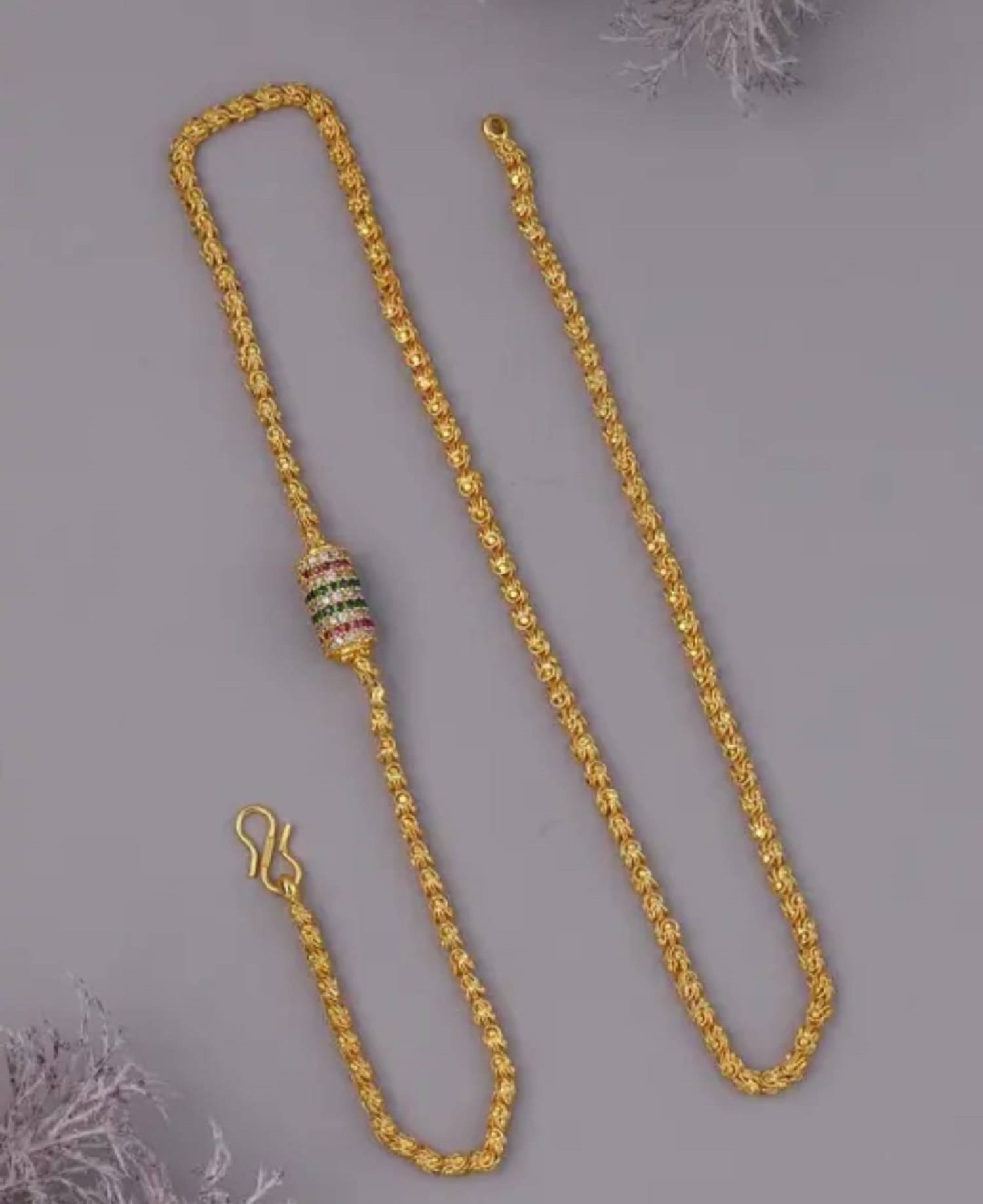     			LAFORWORD Gold Alloy Necklace ( Pack of 1 )