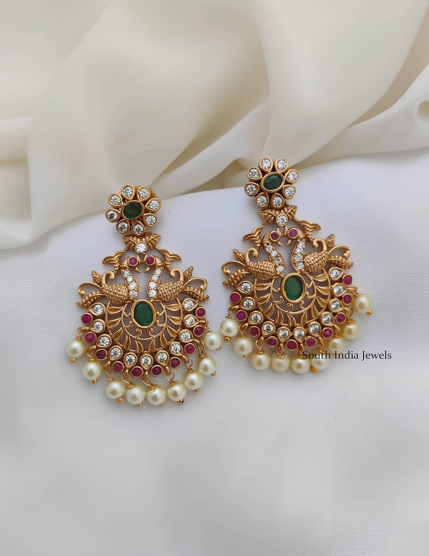     			LAFORWORD Multi Color Jhumki Earrings ( Pack of 1 )