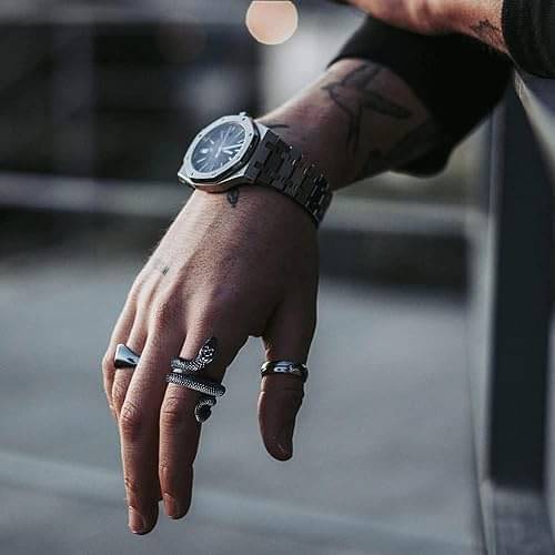    			Next Tech Step Black Rings ( Pack of 1 )