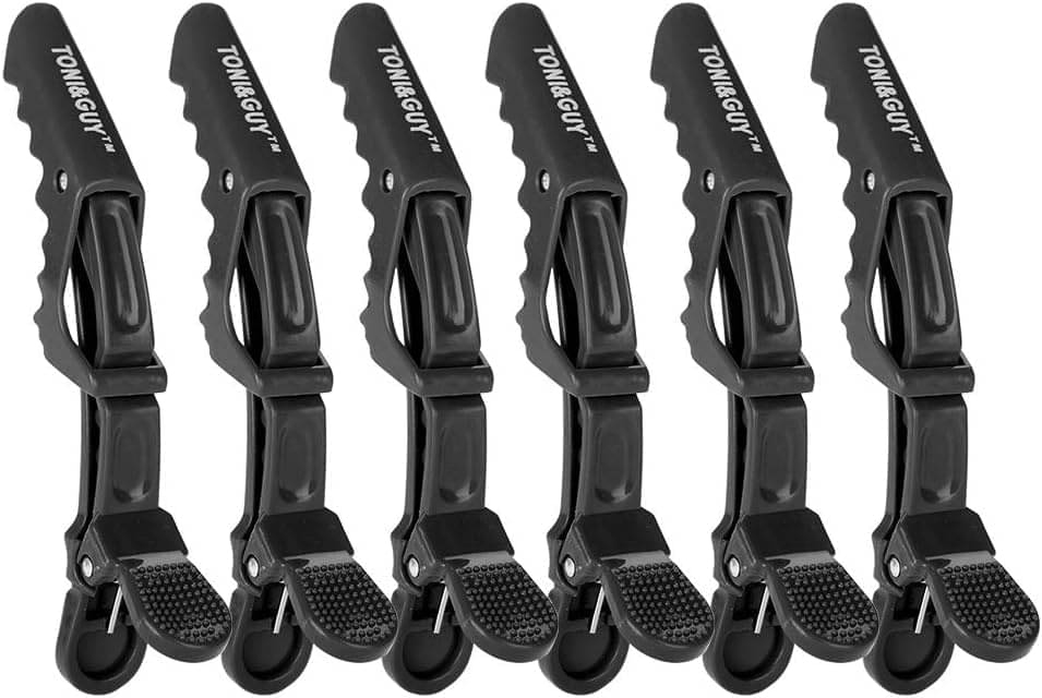     			RITZKART Black Hair Clip ( Pack of 6 )