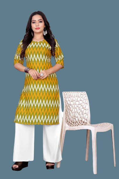 RUNAYA NX Pack of 1 Rayon Printed A-line Women's Kurti - ( Green ) RUNAYA NX Pack of 1 Rayon Printed A-line Women's Kurti - ( Green )