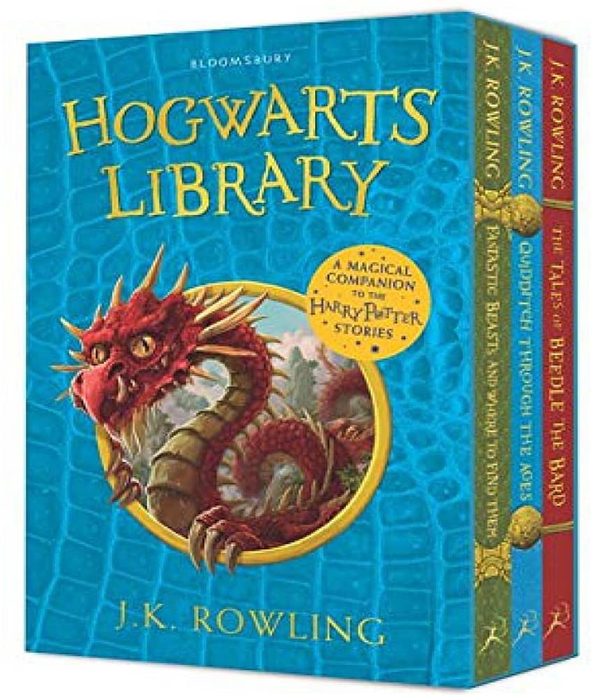The Hogwarts Library Box Set Paperback 25 January 2020 by J.K. Rowling - Stationery | Buy online on ZillyBuy