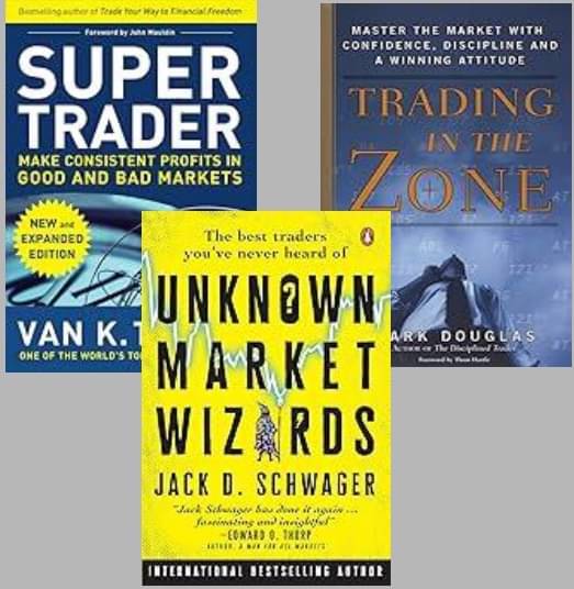     			Trading In The Zone + Unknown Market Wizards + Super Trader