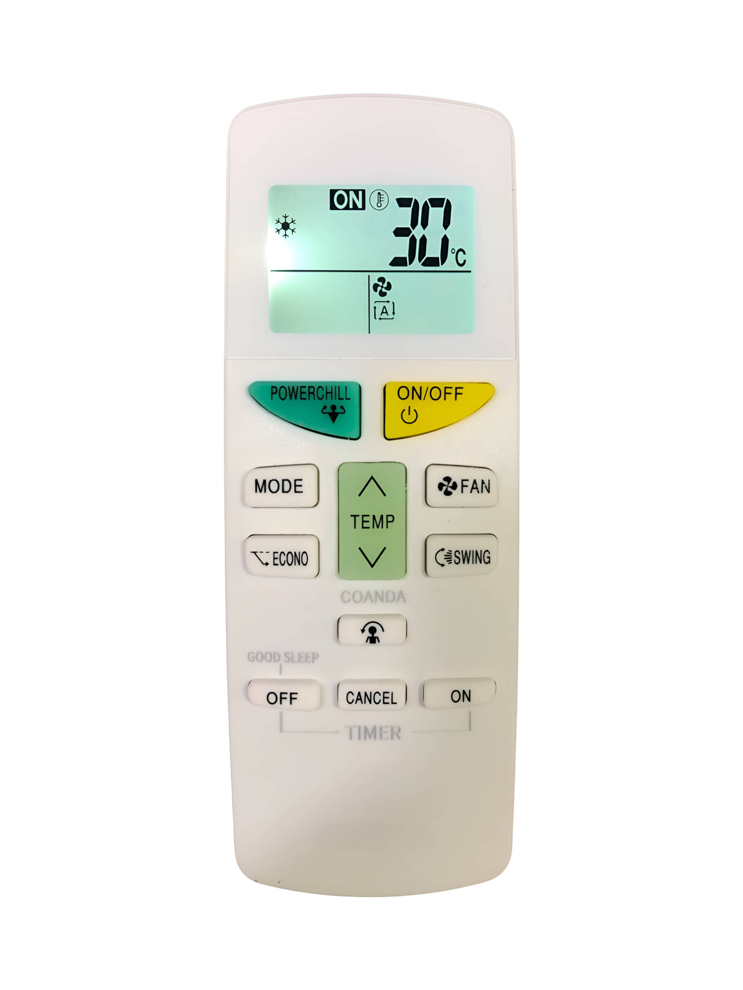     			Upix Compatible for Daikin AC Remote No. 132B (with Backlight)