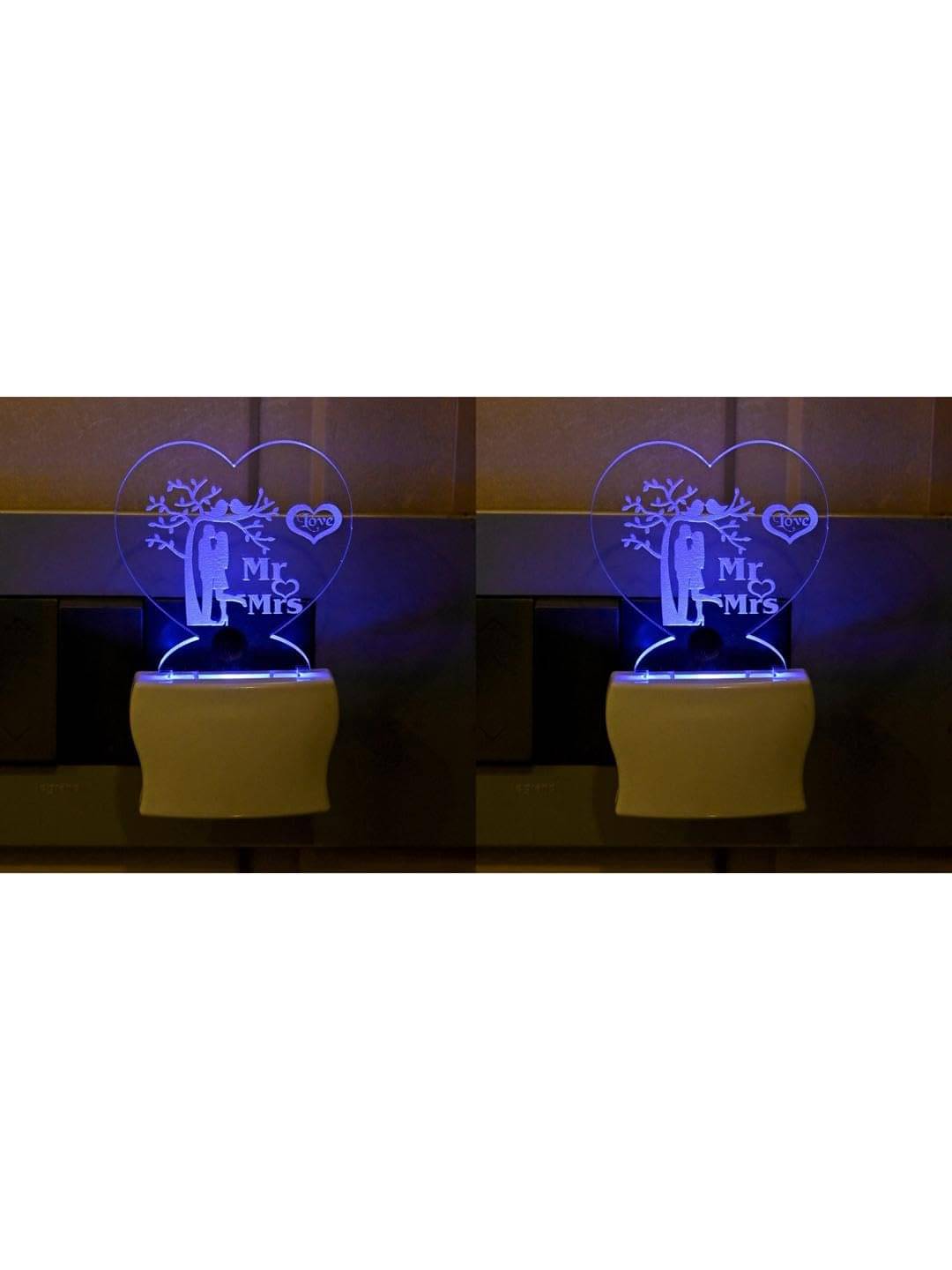     			AFAST Multicolor Night Lamp ( Pack of 2 )