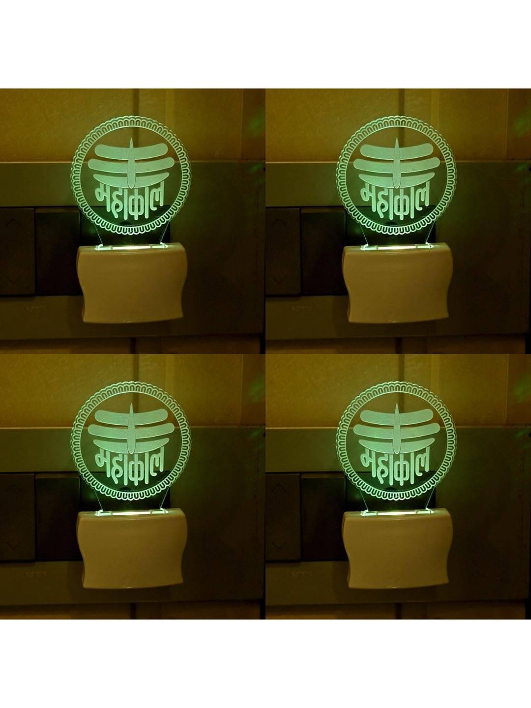     			AFAST Multicolor Night Lamp ( Pack of 4 )