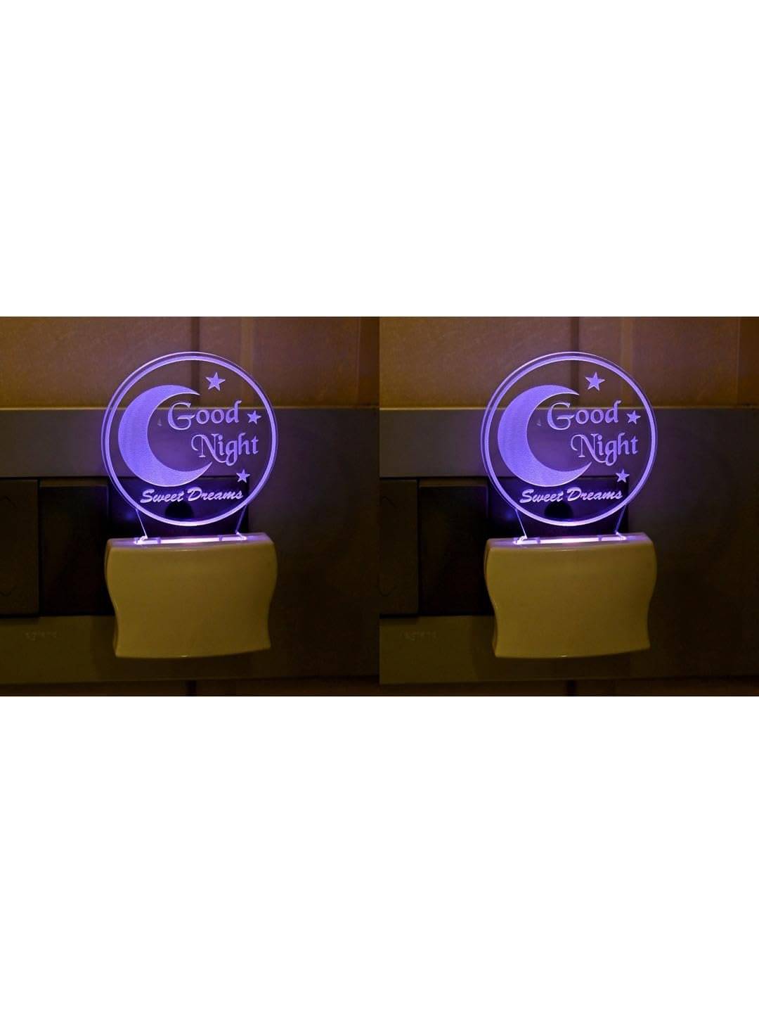 AFAST Multicolor Night Lamp ( Pack of 2 ) AFAST Multicolor Night Lamp ( Pack of 2 )