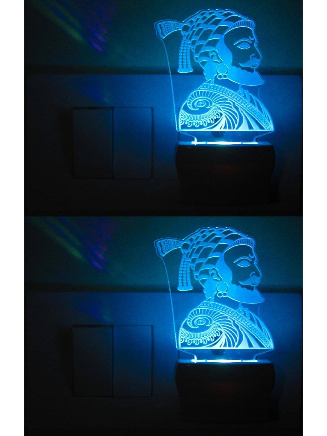 AFAST Multicolor Night Lamp ( Pack of 2 ) AFAST Multicolor Night Lamp ( Pack of 2 )