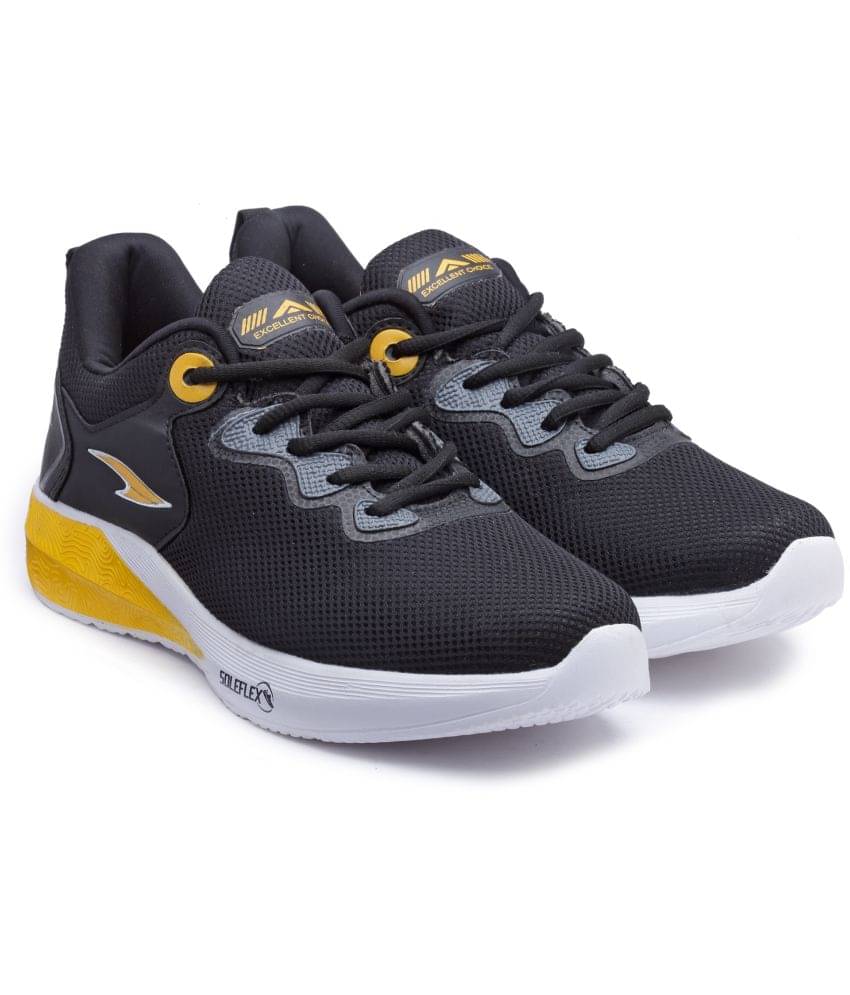 ASIAN NEXON-08 Black Men's Sports Running Shoes ASIAN NEXON-08 Black Men's Sports Running Shoes