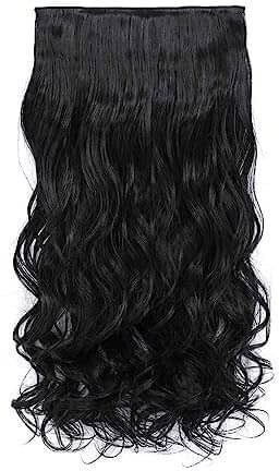    			BELLA HARARO - Black Clip In Hair Extension