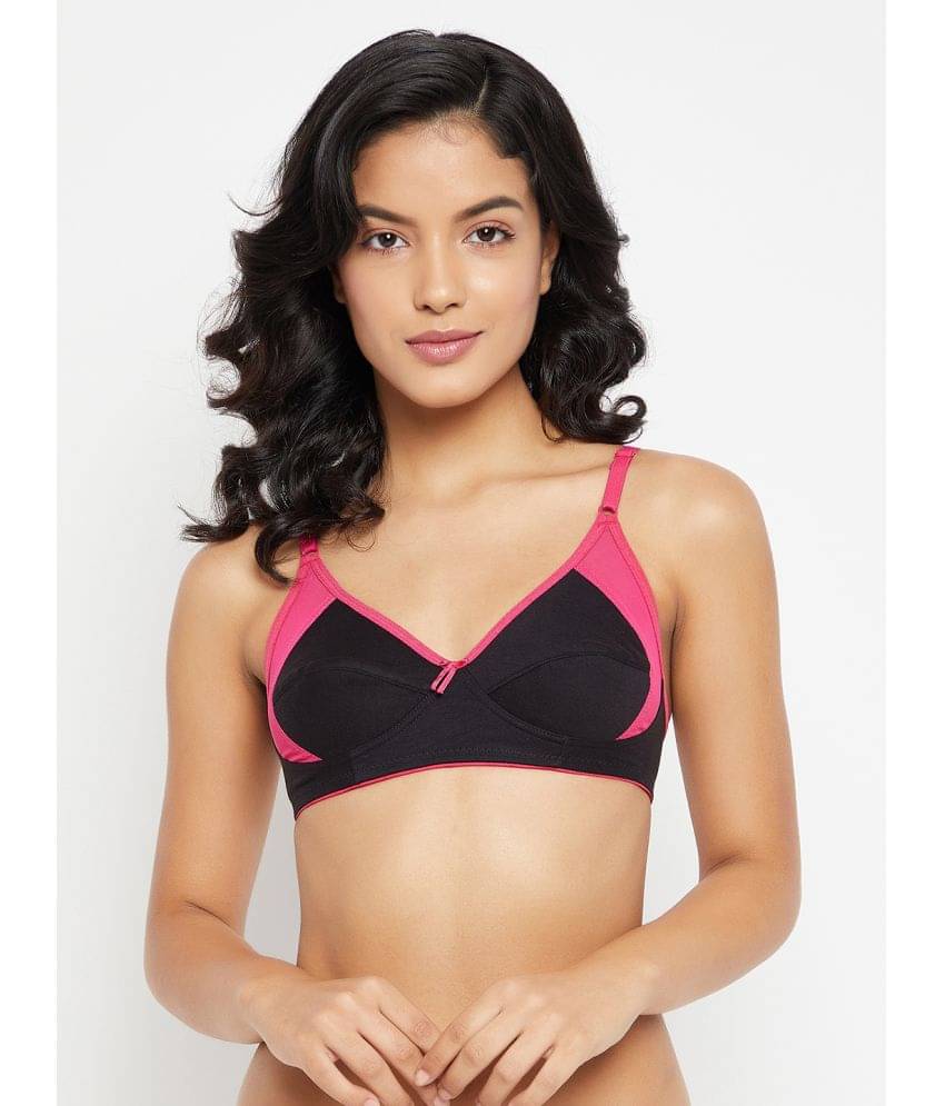     			Clovia Pack of 2 Cotton Blend Non Padded Women's Everyday Bra ( Multicolor )