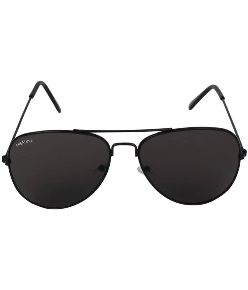 Creature - Black Oval Sunglasses Pack of 1 - Sunglasses | Buy online on ZillyBuy