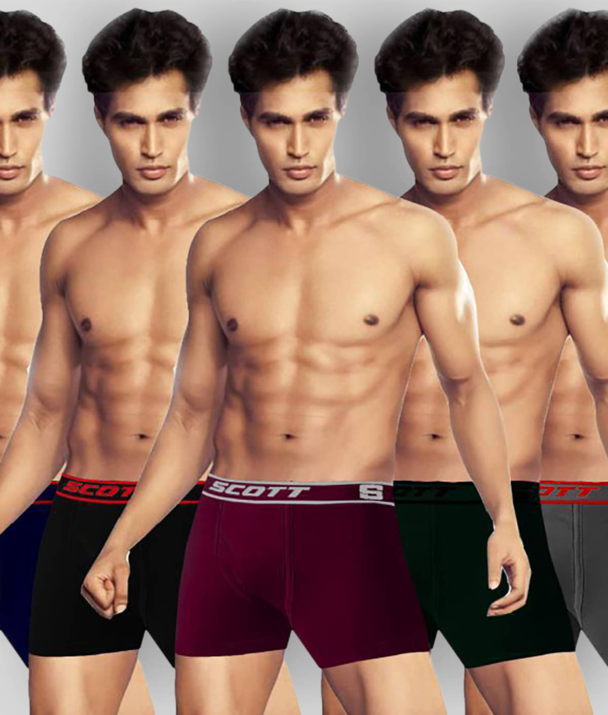 Dixcy Multi Trunk Pack of 5 Dixcy Multi Trunk Pack of 5