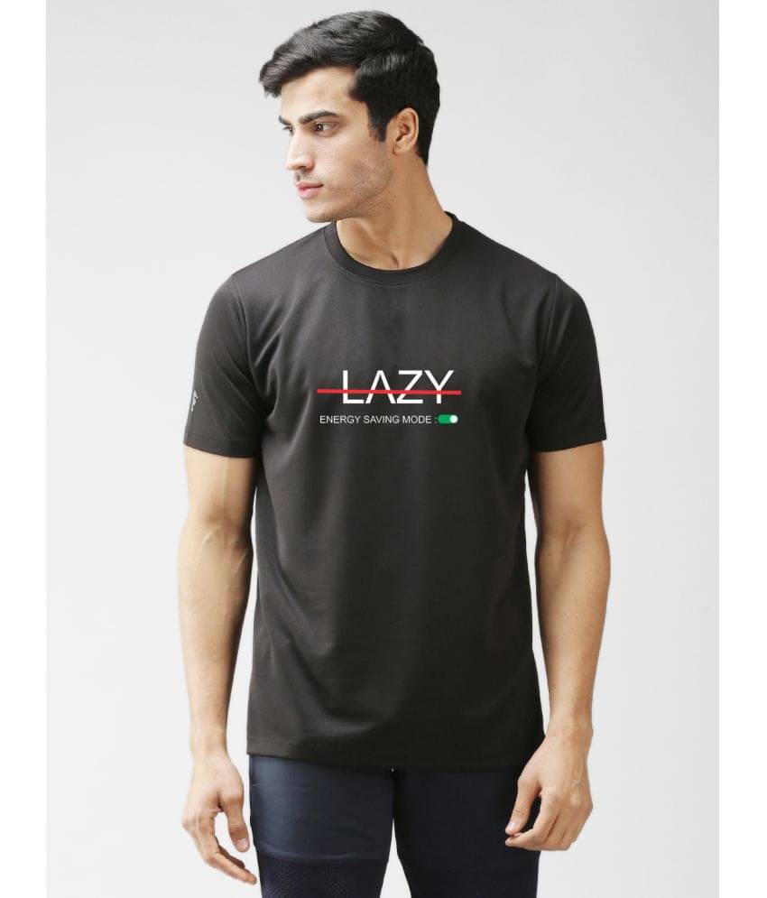 EPPE Pack of 1 Polyester Regular Fit Men's T-Shirt ( Black ) EPPE Pack of 1 Polyester Regular Fit Men's T-Shirt ( Black )