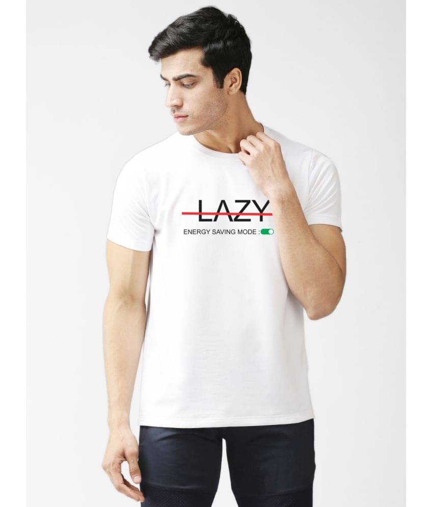 EPPE Pack of 1 Polyester Regular Fit Men's T-Shirt ( White ) EPPE Pack of 1 Polyester Regular Fit Men's T-Shirt ( White )