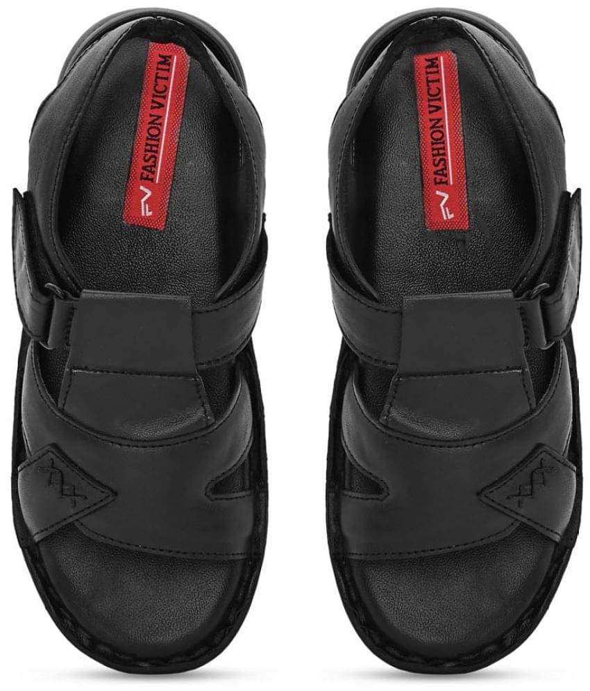 Fashion Victim - Black Men's Sandals Fashion Victim - Black Men's Sandals
