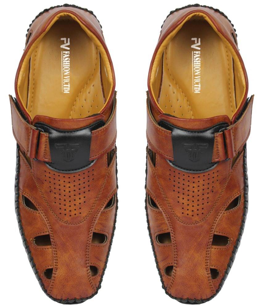     			Fashion Victim - Tan Men's Sandals