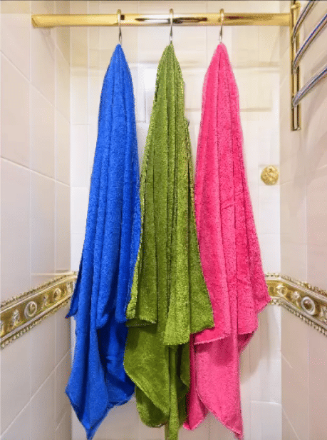 Finesse Decor Pack of 1 Microfibre Below 300 -GSM Bath Towel ( Blue ) - Towels | Buy online on ZillyBuy
