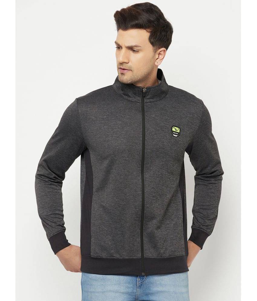     			Glito Grey Casual Jacket