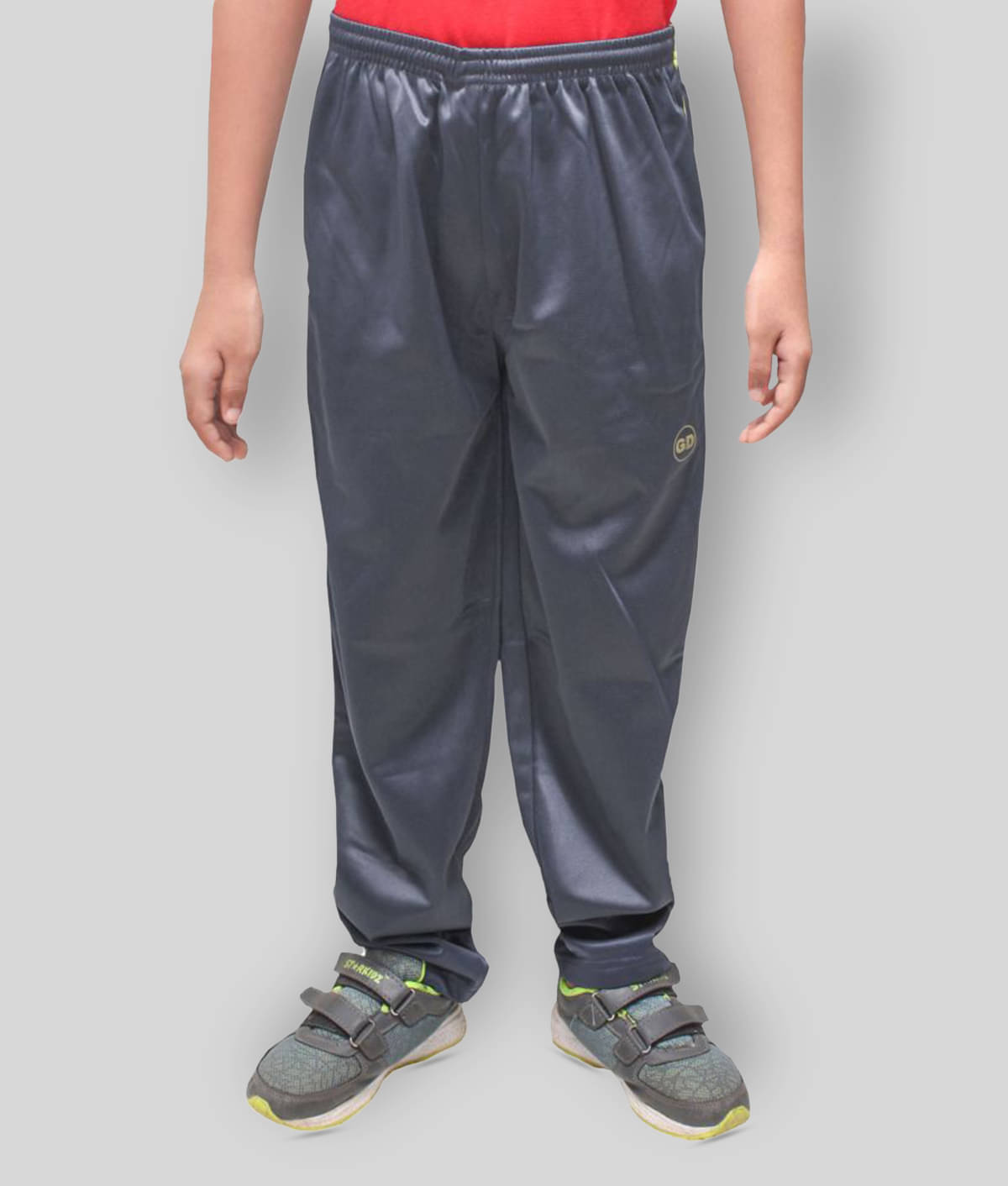     			Goodluck Pack of 1 Boys Polyester Trackpant ( Gray )