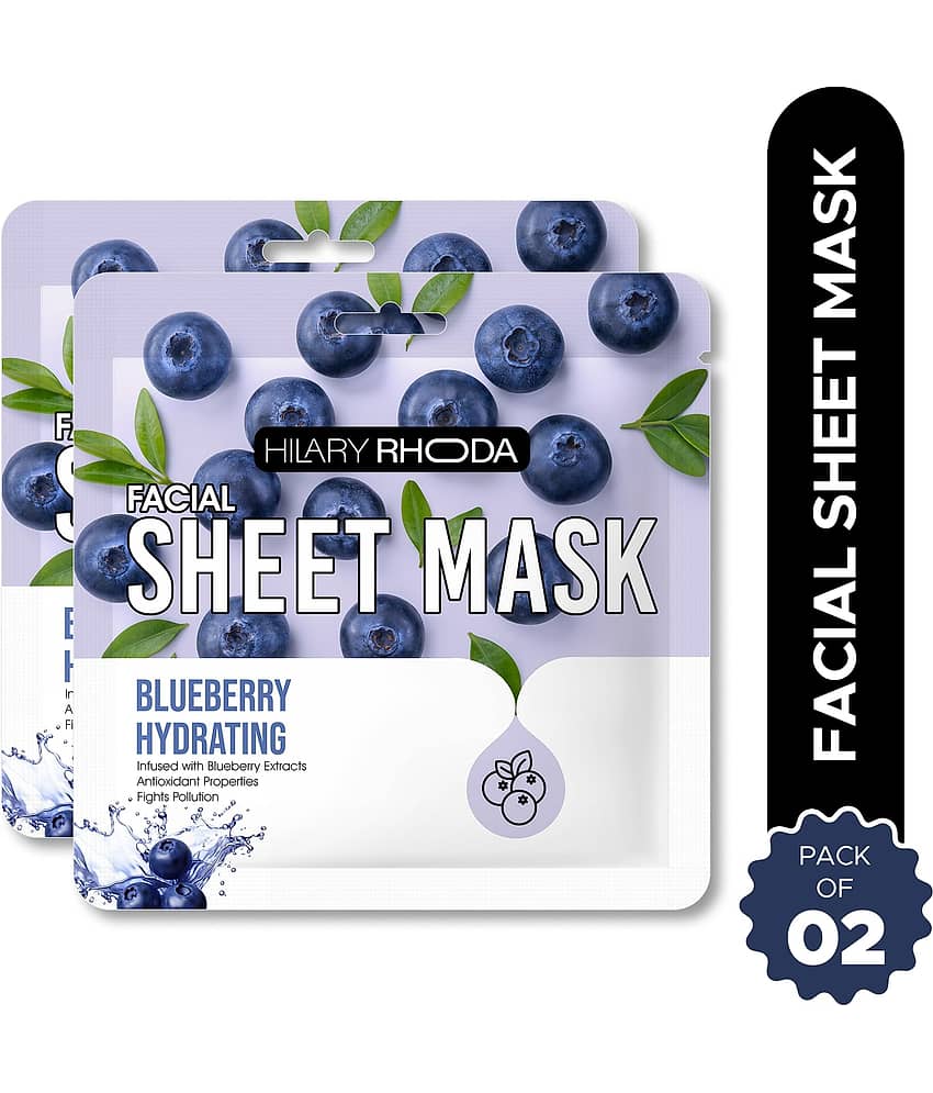 Hilary Rhoda - Skin Hydrating Sheet Mask for All Skin Type ( Pack of 2 )
