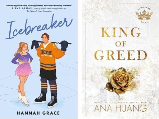     			ICEBREAKER + King Of Greed  (Paperback, Ana Huang + Hannah Grace)