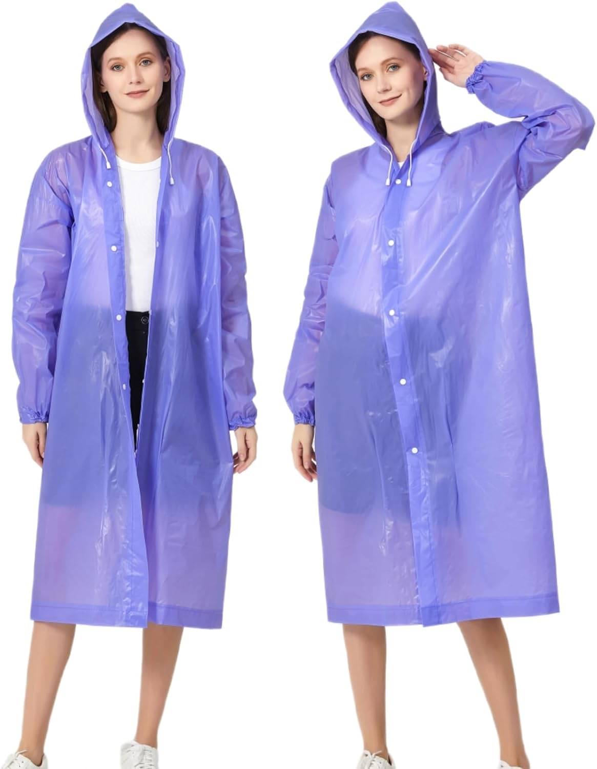     			Infispace PVC Long Raincoat - Multi Color