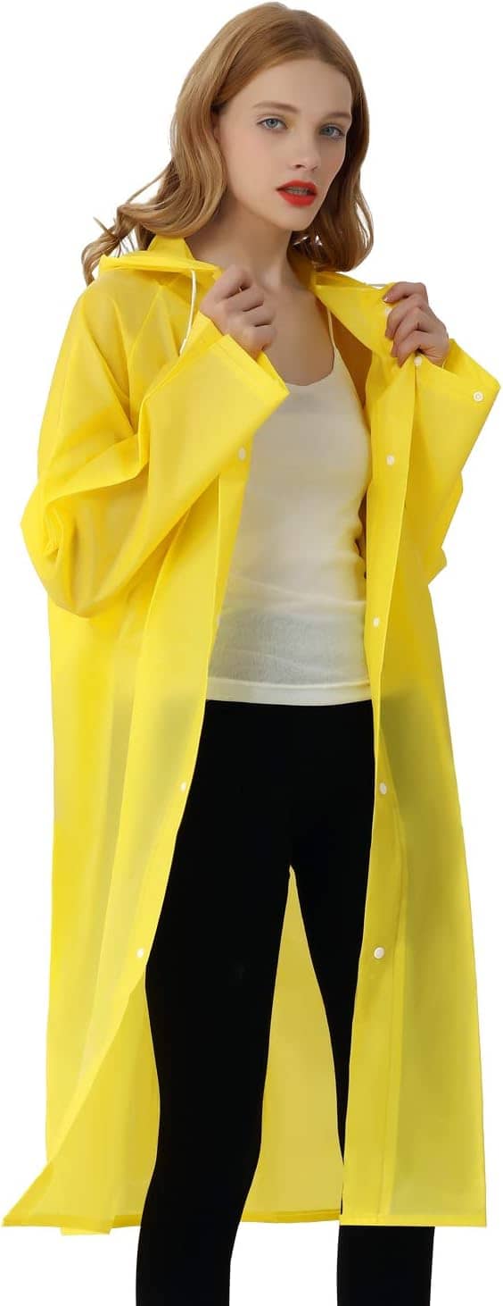 Infispace Yellow PVC Men's Raincoat ( Pack of 1 )