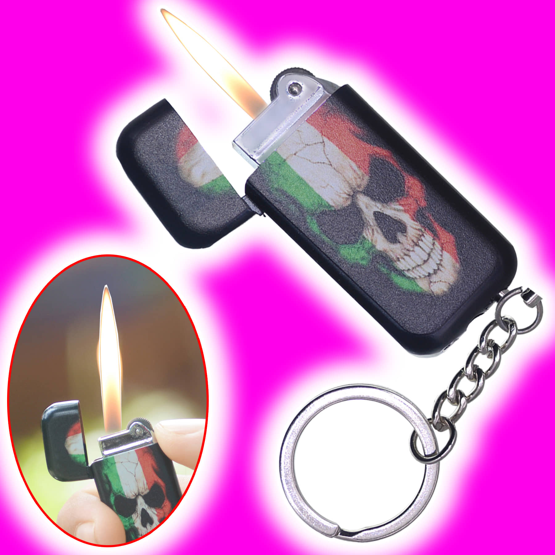 JMALL Multicolor Aluminium Cigarette Lighter ( Pack of 1 ) - Cookware | Buy online on ZillyBuy