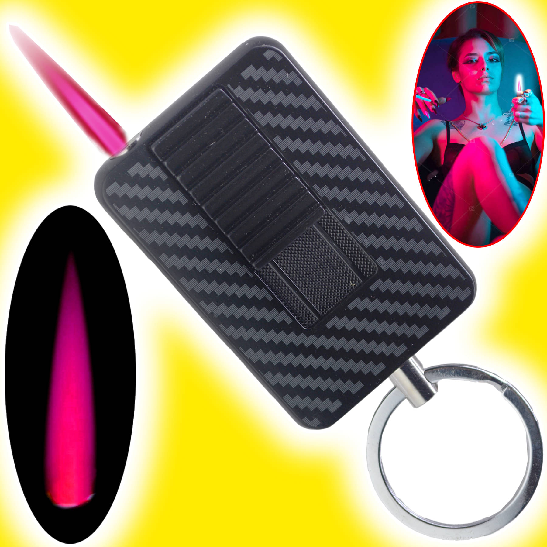     			JMALL Multicolor Aluminium Cigarette Lighter ( Pack of 1 )