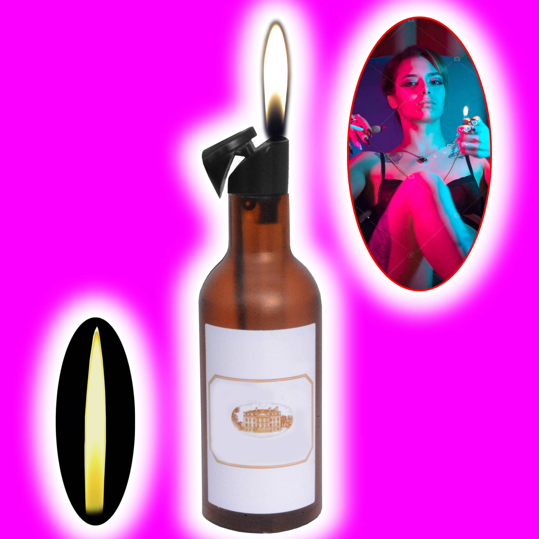     			JMALL Multicolor Virgin Plastic Cigarette Lighter ( Pack of 1 )