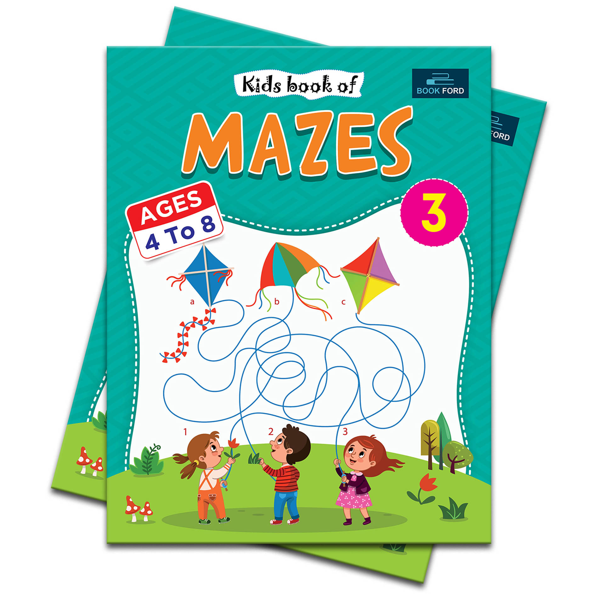     			Kids Book Of Mazes Part - 3 For Children