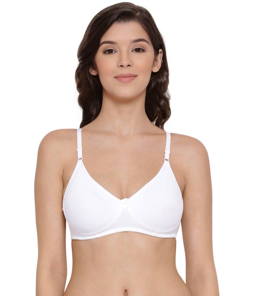 Lux Lyra - White Cotton Non Padded Women's T-Shirt Bra ( Pack of 1 )     			Lux Lyra - White Cotton Non Padded Women's T-Shirt Bra ( Pack of 1 )