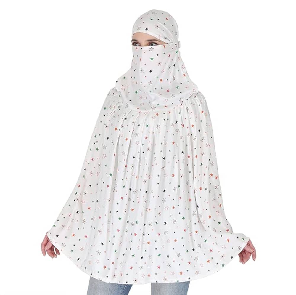MANDEV White Cotton Blend Women's Scarf ( Pack of 1 ) - Dupattas & Shawls | Buy online on ZillyBuy