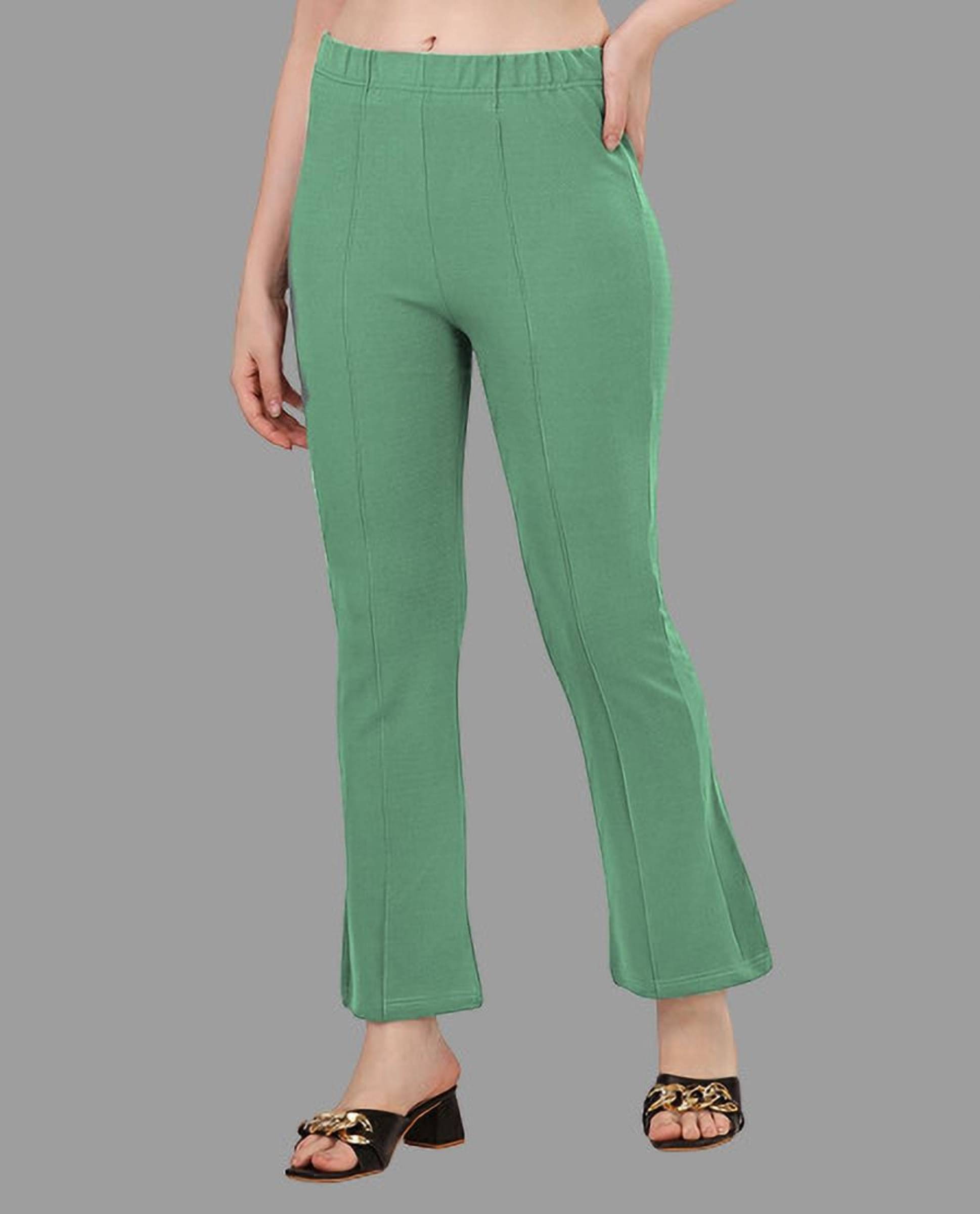     			NiloBerry Pack of 1 Viscose Regular Women's Casual Pants ( Multicolor )