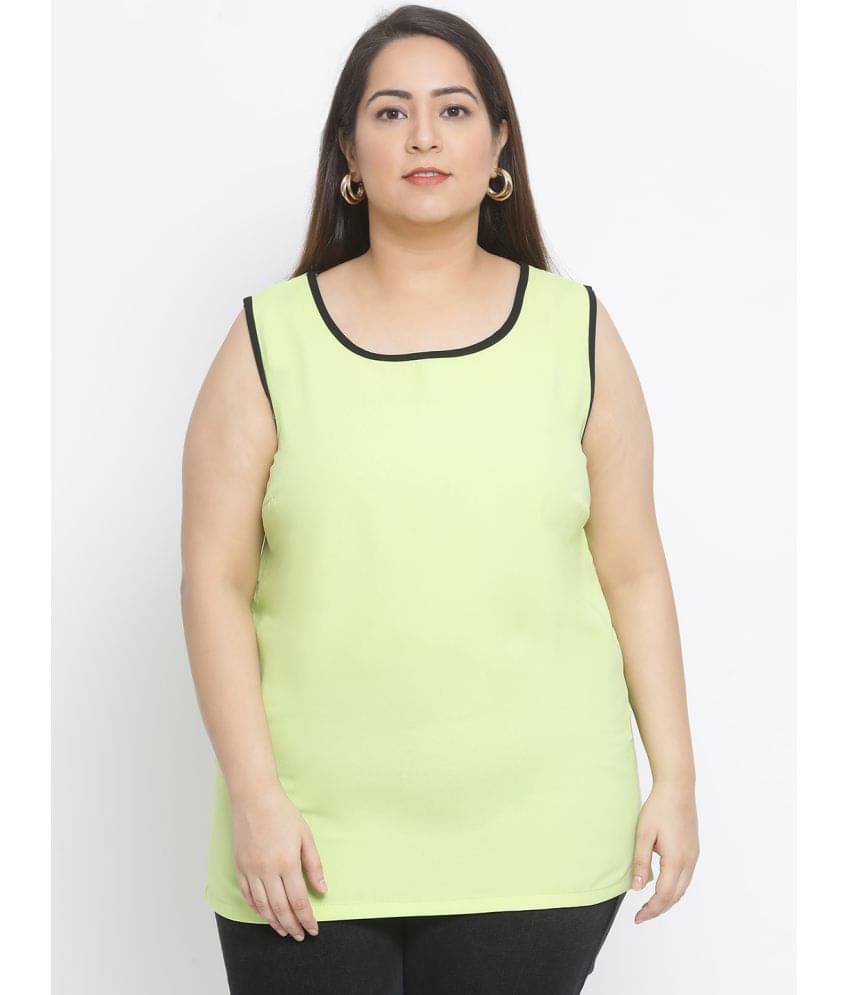     			Oxolloxo Women's Polyester Tank Top ( Yellow )