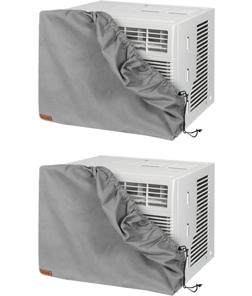 PrettyKrafts Set of 2 Others Gray AC Cover for Tower AC PrettyKrafts Set of 2 Others Gray AC Cover for Tower AC