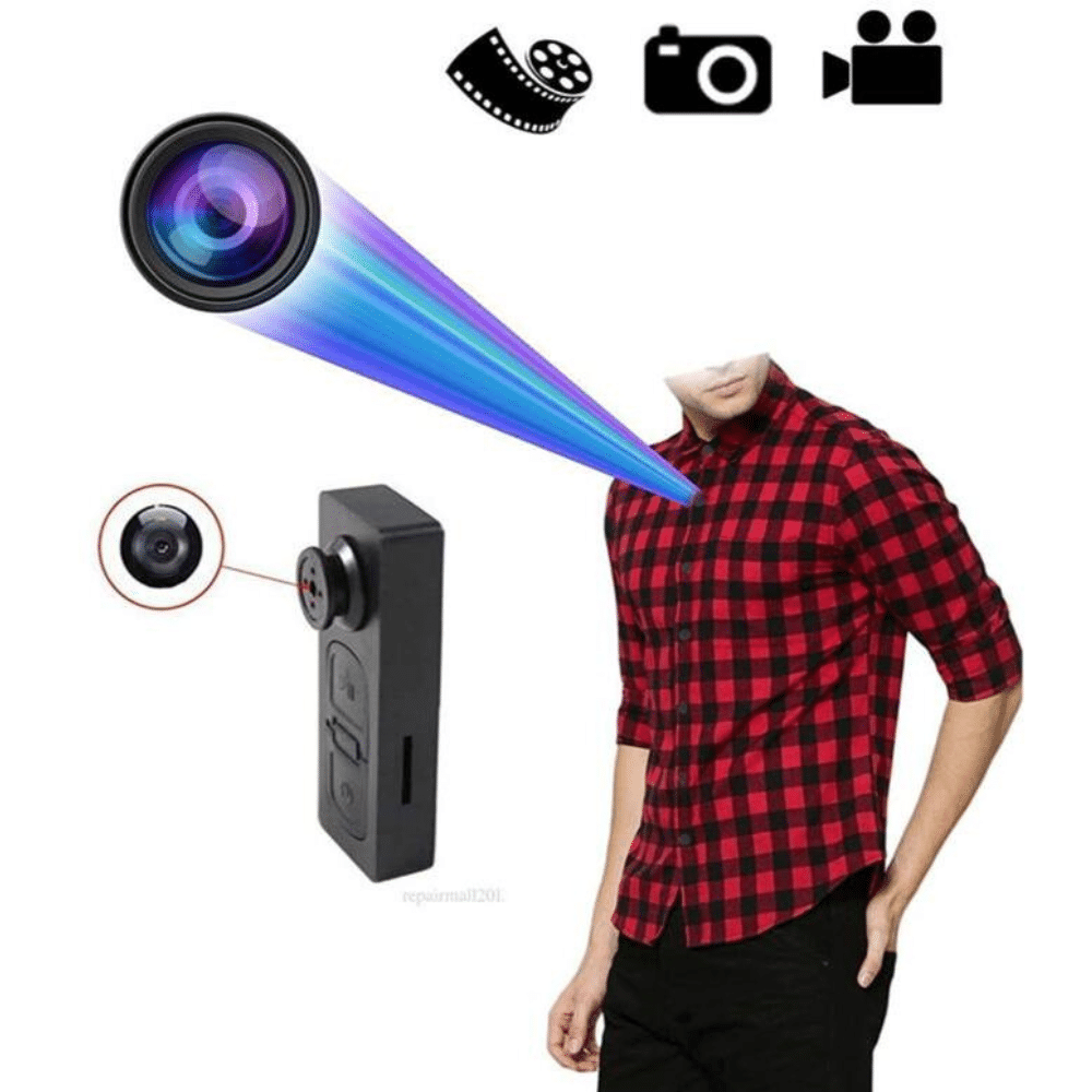     			SKY HUB Shirt Button Spy Cam HD Others 720p Camera