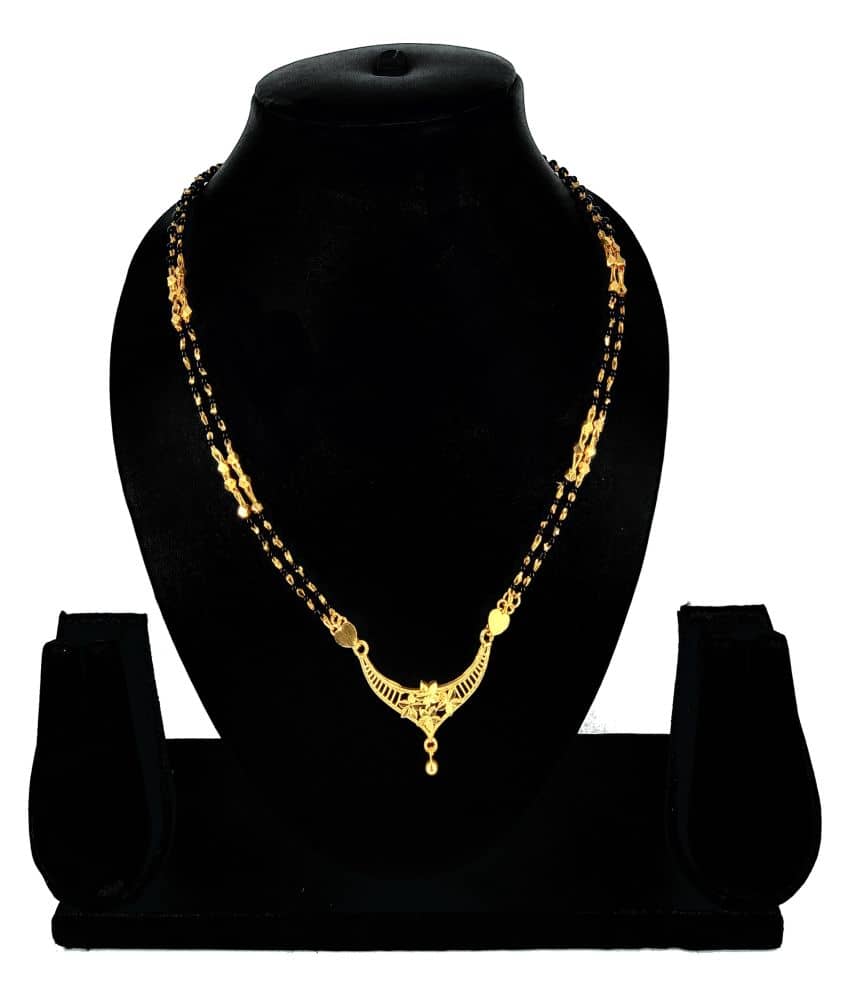 Shankhraj Mall Gold Plated Letest & Designer Mangalsutra For Women-100271
