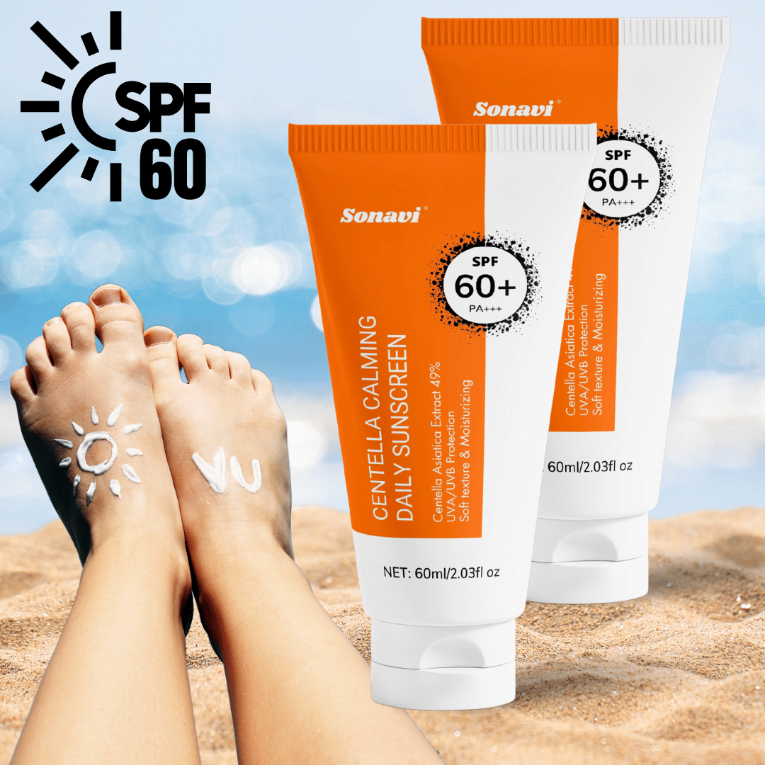     			Sonavi SPF 60 Indoor Tanning Sunscreen Cream For Sensitive Skin ( Pack of 2 )