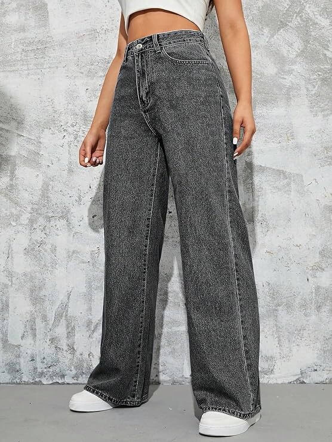     			Star4well - Grey Denim Regular Fit Women's Jeans ( Pack of 1 )